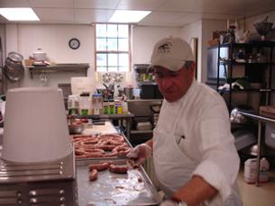 Chef Scott Makes His Sausages